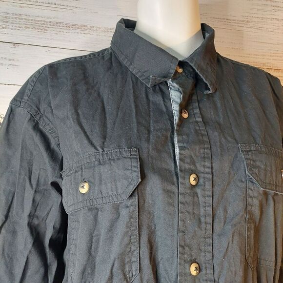 Men's 100% Cotton Wrangler Short Sleeve Button Down Shirt. - Picture 3 of 12